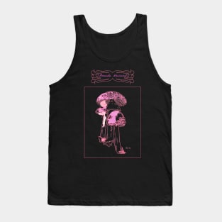 Pink Magic Mushroom Amanita Muscaria Tank Top